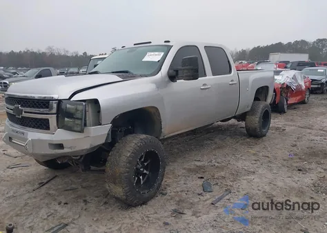 2012 Chevrolet Silverado 2500Hd Lt из США, поврежденный, VIN 1GC1KXE89CF185835